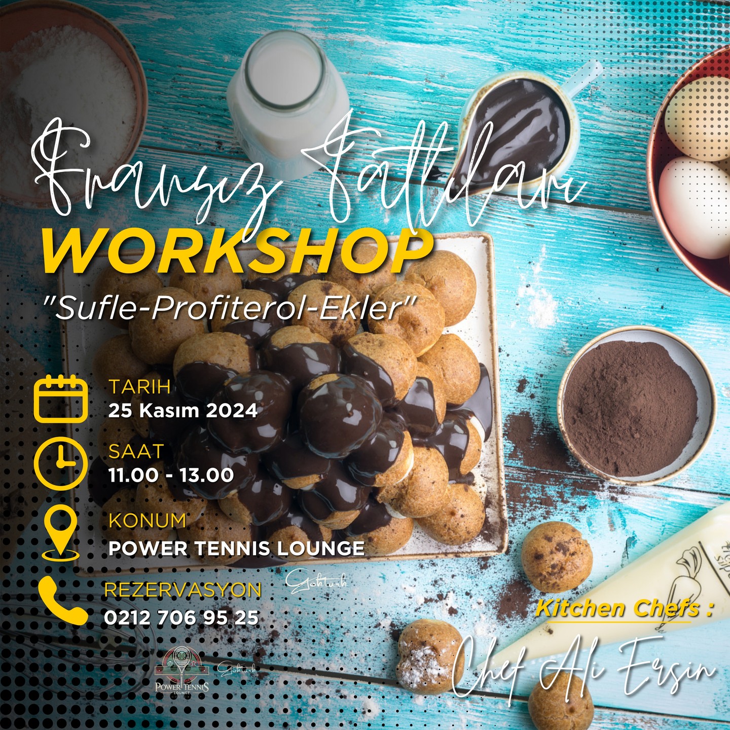 Fransız Tatlıları Workshop’u!