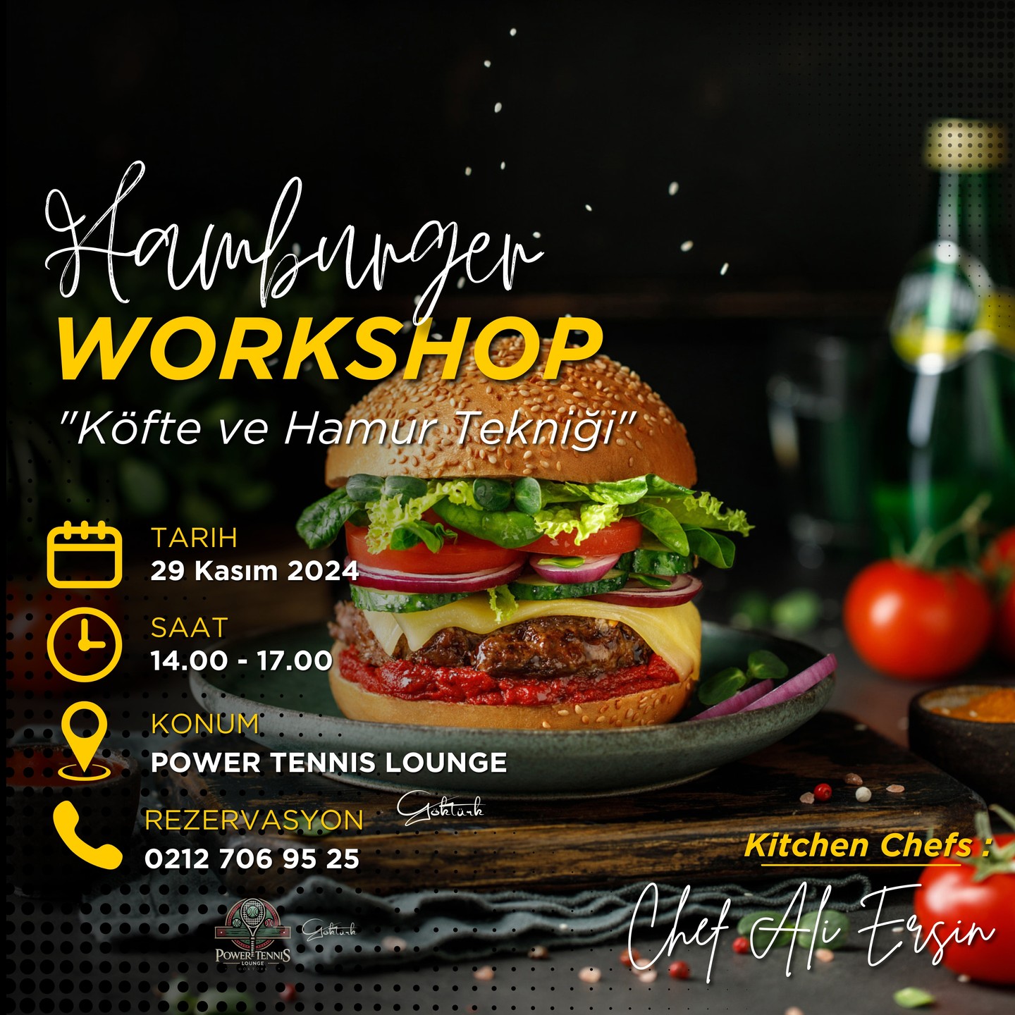 Hamburger Sevenlere Özel Workshop!